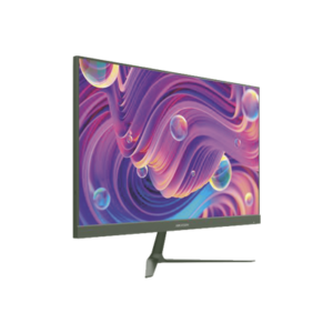 Monitor LED Full HD (1080p) de 23.8" / Ideal para CCTV, Oficina y Hogar / Entrada HDMI-VGA / Montaje VESA ( 75 X 75) / Uso 16/7 / Backlight E-LED / Ultra Delgado