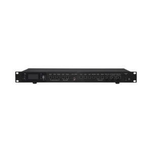 Amplificador de Audio | 2 x 60W | Baja Impedancia 4 - 8Ω | Reproductor Bluetooth, USB, SD | Efectos Integrados Delay, Echo, Repeat