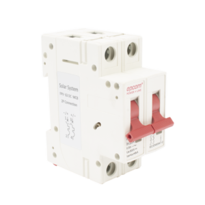 Protección Térmica/ Interruptor 2P, 20 A,  Corriente Directa  800 Vcc para Aplicación Fotovoltaica Montaje Riel DIN