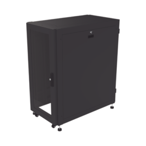 Gabinete Profesional para Telecomunicaciones de 24UR, 600 mm de Ancho x 1000 mm de Profundidad, Se envía el Gabinete Armado.