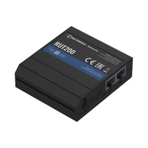 Router Industrial LTE 4G / 150 Mbps Cat 4 / 2 Puertos Ethernet / WiFi 2.4 GHz / Montaje DIN / -40°C a 75°C