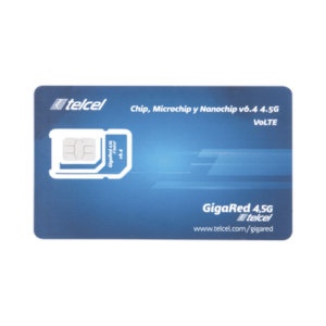 SIM SYSCOM 10 GB mensual para dispositivos móviles 3G/4G (Telcel) 1 año de servicio (solo datos)