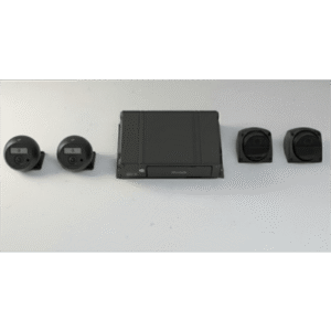 Kit DVR Móvil / 2 Cámaras Interior + 2 Cámaras Exterior / (1080p) / 4 Canales TURBOHD / Tecnología IA Integrada / Soporta 4G / GPS / Sensor G / Soporta 2 Memorias SD (512 GB total)